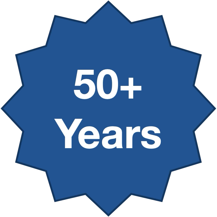 50+ Years